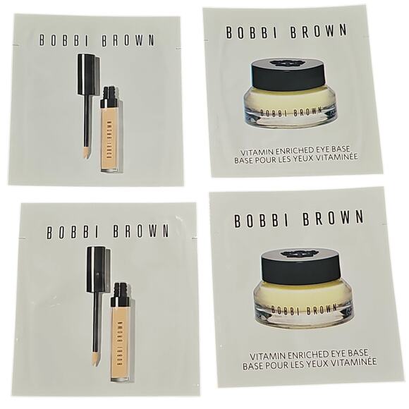 Bobbi Brown Sand Concealer & Vitamin Enriched Eye Base Sample Four Bundle Travel - Picture 2 of 3